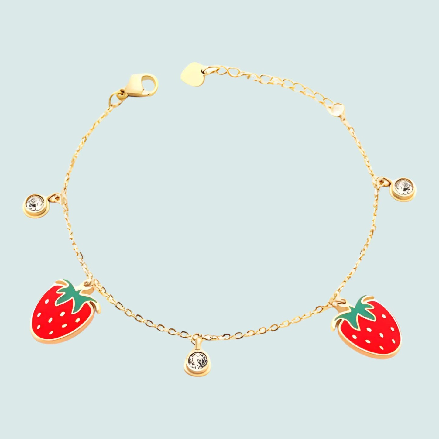 FRAISE |-| BRACELET  EN ACIER INOXYDABLE